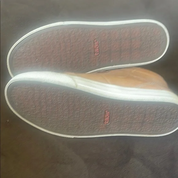 Taos Footwear Caramel Leather Sneaker - Picture 3 of 4